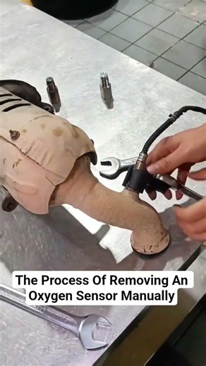 The Process Of Removing An Oxygen Sensor Manually