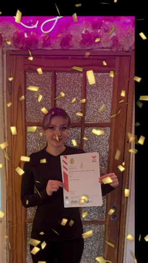 Level 2 Beauty Therapy student completed congratulations 🥳 #laylasbeautyhub #eastlondon #student #