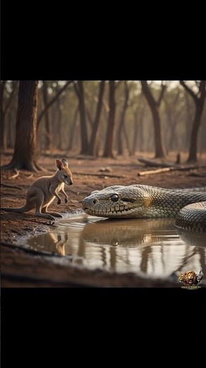 🐍 GORILLA vs ANACONDA | THE EPIC RESCUE 💥 #animals #wildlife