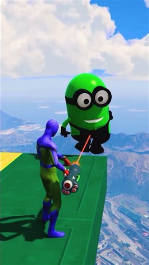 GTA 5 Epic Water Ragdolls Spiderman Jump/Fails Ep 78 #shorts