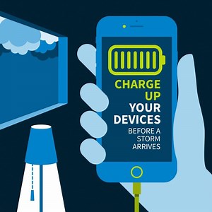 With the wild weather heading our way this afternoon... now is the time to charge up just in case you do lose power. | Energex