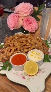 Crispy Crunchy Calamari🐙