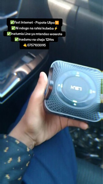 Tumia Portable WiFi Router kwa Internet ya Haraka