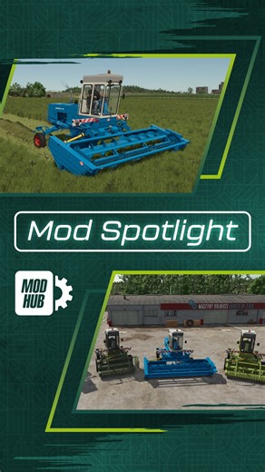 Farming Simulator | Official Channel on Instagram: "🔧 Mod Spotlight: Fortschritt E 303 Pack 🚜 Ready to bring classic East German engineering to your farm? This pack includes the iconic E 303 self propelled mower along with matching mower windrower and tedder attachments perfect for efficient grass work across your fields. 🌾 Author: Aaa modding Released: 09.09.2025 Platform: PC/MAC PS5 XBS #fs25 #modspotlight #farmingsimulator"