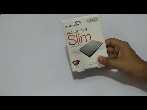 Seagate Backup Plus Slim 2 TB Unboxing & Quick Review (ft. Mac,Windows & Chrome OS)