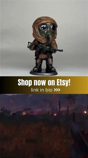 Custom Nomad Suit Figure for RUST Fans #rust #rustgame #hazmat