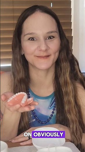 How to Apply Cushion Grip to Dentures! #dentures #toothless #teeth #dental #dentist