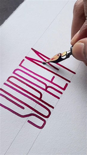 Speedball B style Letterings #pradeepcalligraphy #handwriting