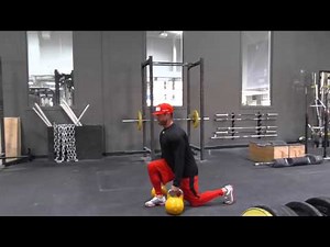 Kettlebell Dead Walk, Lunges, and RDL Superset