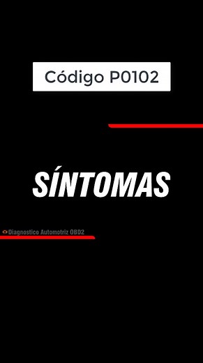 Código P0102 OBD2 #mecanicaautomotriz #obd2 #obd2 #obd2scanner #obd #troublecode #codigodefalla #scannerautomotriz #diagnosticoautomotriz