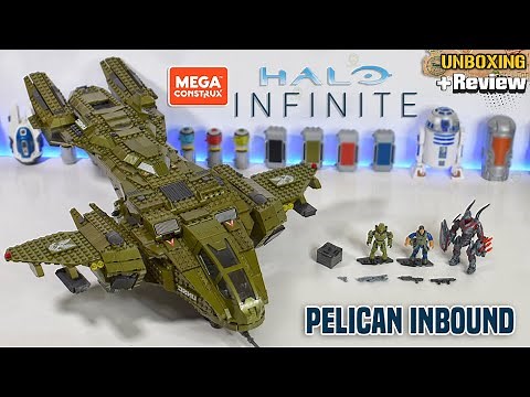 Pelican Inbound | Halo Infinite Mega Construx | Unboxing & Review