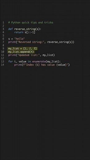 Quick Python Tips for Beginners