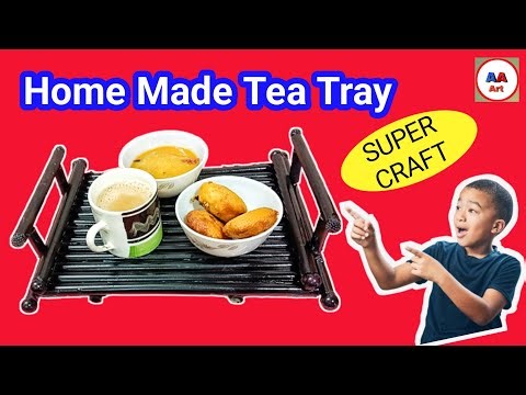 "DIY Tea Tray Makeover | Easy & Stylish Craft for Tea Lovers!" | "Tea Tray Decorating Ideas!"