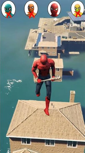 Superheroes Challenge #spiderman #ironman #batman #superman #gta5