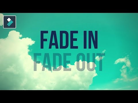 Fade in Fade Out Effect Filmora 9 | Wondershare Filmora Tutorial