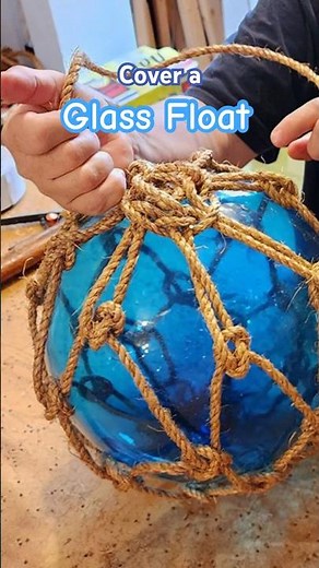 Japanese glass float netting #howto #net