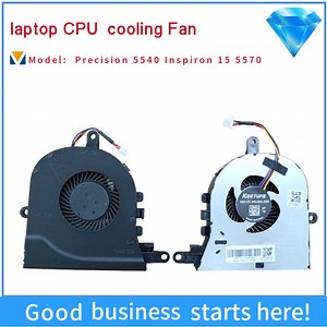 [Hot Item] Precision 5540 Inspiron 15 5570 GPU - Gaming G3 3579 Inspiron 15 5570 New CPU and GPU Cooling Fan for DELL GPU