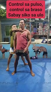Control sa pulso, control sa braso,sabay siko sa ulo #martialarts #selfdefense #fitness #sport | P3B Gym Mixed Martial arts