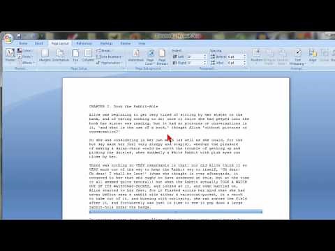 How To Insert Horizontal Lines In Microsoft Word 2007