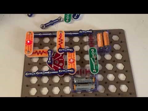 Snap Circuits Discover Coding: Transistor Inverter