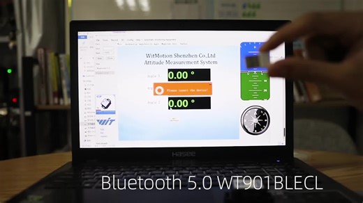 Witmotion BLE 3 Axis Accelerometer & Angular Velocity Sensor with AHRS USB-C Interface  /-16G Range WT901BLECL