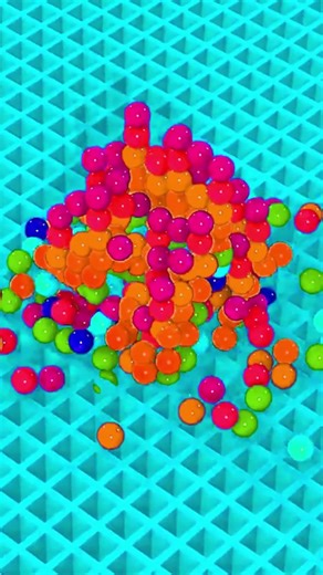 Brainrot Face Ball Falling #3danimation