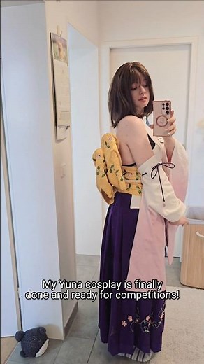 Competing as Yuna! #cosplay