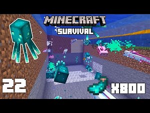 Minecraft: How to make an Axolotl & Glow Squid Farm! - 1.17 Survival Let's play | Ep 22