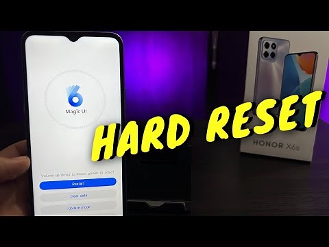 HONOR X6S📲How to Hard Reset, Erase, Restore Password, Pattern [Easy]