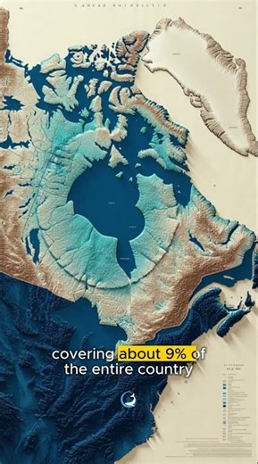 Canada has more lakes than any country on Earth… over 3 MILLION! 🇨🇦🌊 #didyouknow #shorts #canada