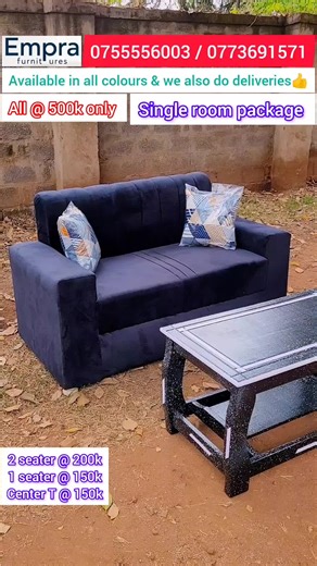 Affordable Single Room Furniture Package for 500k