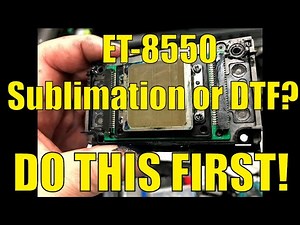#1 Must-Do for Your Epson ET-8500 ET-8550 DTF Sublimation Conversion - Avoid 031006 Error Revealed!
