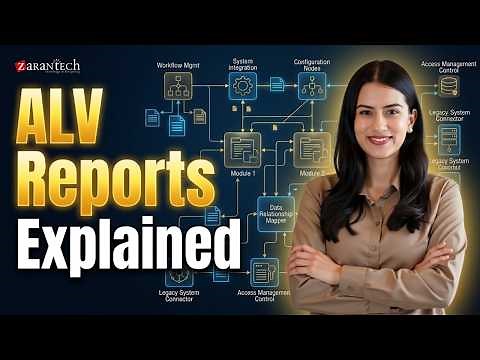 How to Create and Manage ALV Reports in SAP ABAP | ZaranTech