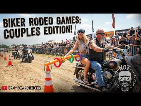 Couples Biker Games ( 2up) | With Uncle Earl from Angel City Rally