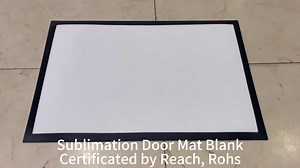 40x60cm Polyester Blank Sublimation Table Desk Floor Door Mat for Sublimation