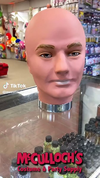 Super Sized Face. #costume #facemask