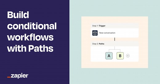 Paths by Zapier | Build conditional workflows