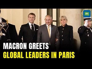Macron Welcomes World Leaders at Paris Peace Forum 2025 | World News | 4K
