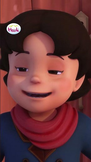 ❄️🌨️ "I've never seen so much snow!" Heidi's eyes say it all – winter is magical! ✨🐾