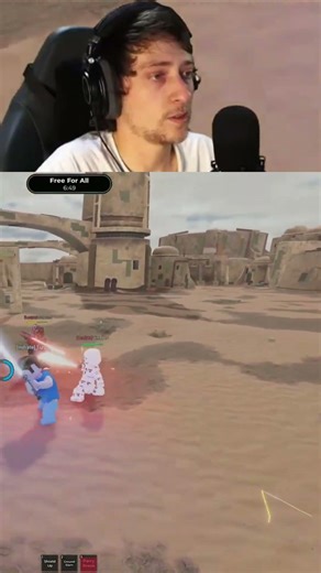 Lightsaber Battles, Teamwork, and Betrayal in Roblox! #shorts