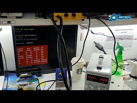 TESTE DE PLACA DE VÍDEO INÉDITO NO BRASIL, GETECH INFORMÁTICA TEM OS MELHORES TÉCNICOS DO BRASIL!