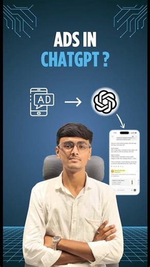 ChatGPT Ads Are LIVE | Future of AI Marketing #aitools #marketingupdate #techshorts #himeshexplains