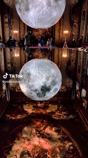 Museum of the Moon Exhibit in London - Luke Jerram's Installation