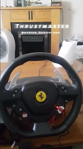 The Thrustmaster T80 Ferrari 488 Gtb edition, the award winner.