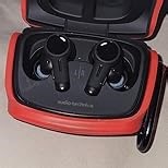 Audio-Technica ATH-TWX9 Wireless Earbuds, Premium Listening Experience with Bluetooth Wireless, Noise-Cancellation, High-Resolution Drivers with Innovative Acoustic Technology