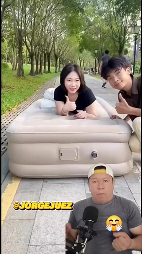 Está genial este colchón inflable | Jorge Juez