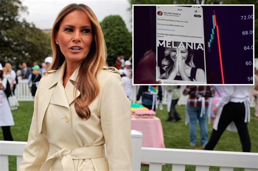 Crypto traders who bought Melania Trump coin minutes before launch bagged $100M: report
