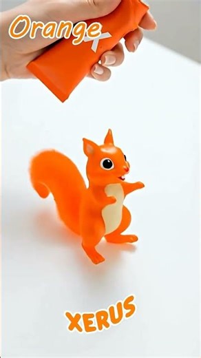 Slime Animal ABC Color Song UVWX #colorsong #slime #abcsong