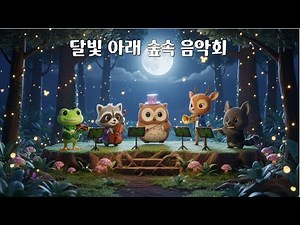 [미몽미몽 동화] 달빛 아래 숲속 음악회 🌙✨ | 밤의 숲 파티 이야기 | Mimong Mimong Story