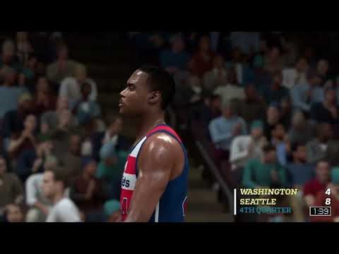Seattle Supersonics '84 - Washington Bullets '84 / NBA 2K26 Xbox Series S